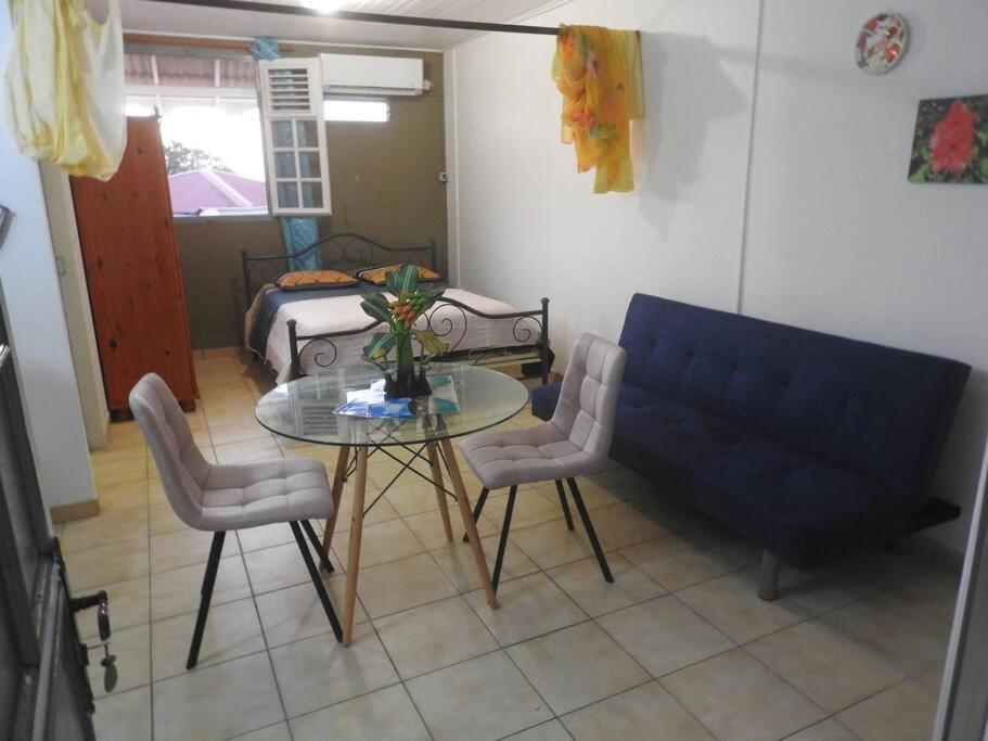 Studio Hibiscus-Ch Vue Sur Mer,Plage,Clim Les Anses-d'Arlets Exterior photo