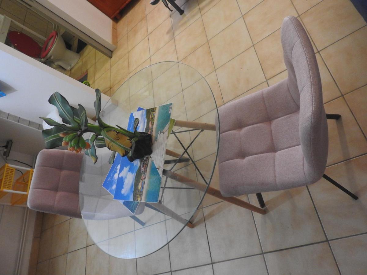 Studio Hibiscus-Ch Vue Sur Mer,Plage,Clim Les Anses-d'Arlets Exterior photo