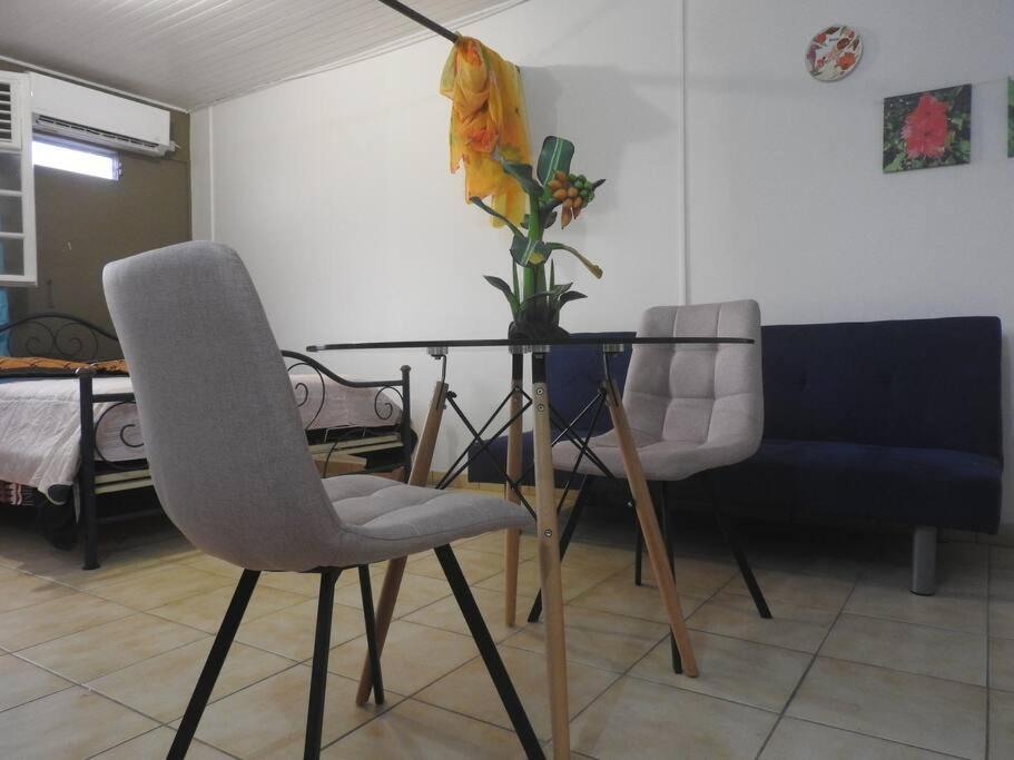 Studio Hibiscus-Ch Vue Sur Mer,Plage,Clim Les Anses-d'Arlets Exterior photo